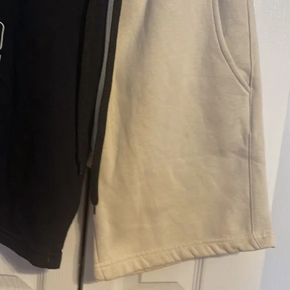 Inferno black and beige cotton shorts size medium - Picture 5 of 7